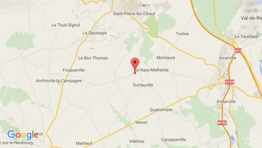 A Vraiville (Eure), un cycliste blessé, renversé par une voiture à un carrefour