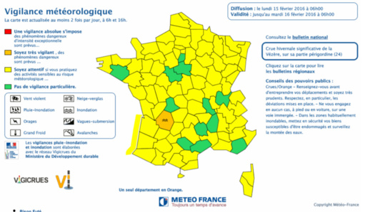 La Normandie en vigilance jaune verglas et neige aujourd'hui lundi La Normandie en vigilance jaune verglas et neige aujourd'hui lundi