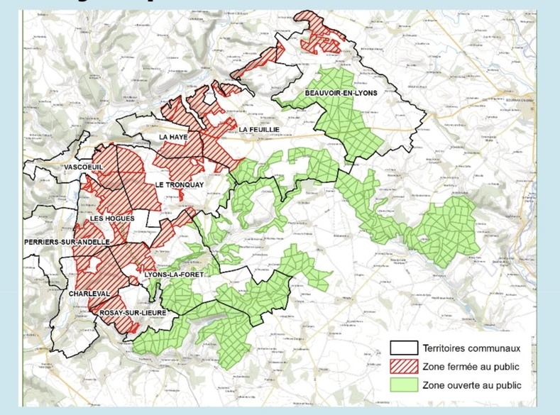 Forêt de Lyons : 3 500 hectares interdits au public après l’orage du 25 juin Forêt de Lyons : 3 500 hectares interdits au public après l’orage du 25 juin