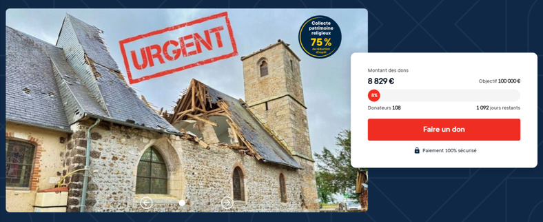 La Fondation du patrimoine appelle à la mobilisation des genereux donateurs pour remettre en état le clocher et l'église de Valailles. Cliquer ici - La Fondation du patrimoine appelle à la mobilisation des genereux donateurs pour remettre en état le clocher et l'église de Valailles. Cliquer ici -