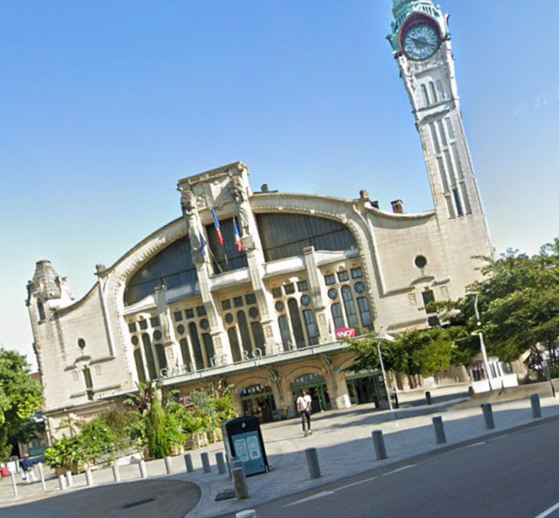 La gare SNCF de Rouen La gare SNCF de Rouen