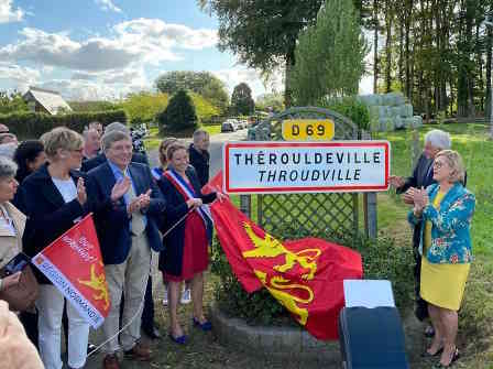 Thérouldeville a opté pour le parler normand en 2022 - Photo : la fabrique de patrimoines Thérouldeville a opté pour le parler normand en 2022 - Photo : la fabrique de patrimoines