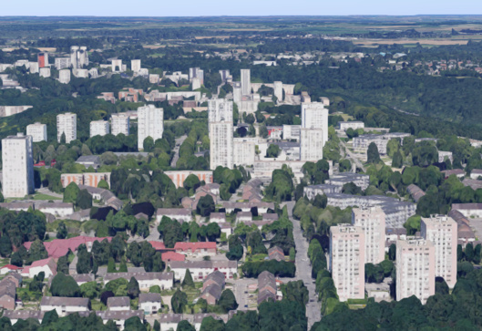 Hauts-de-Rouen : le programme de renouvellement urbain a d’ores et déjà permis la démolition de 2536 logements, la construction de 2 337 logements et la réhabilitation de 6 948 logements