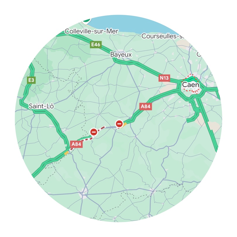 #InfoRoute. Calvados : l’A84 coupée dans les deux sens après un accident impliquant un poids lourd #InfoRoute. Calvados : l’A84 coupée dans les deux sens après un accident impliquant un poids lourd