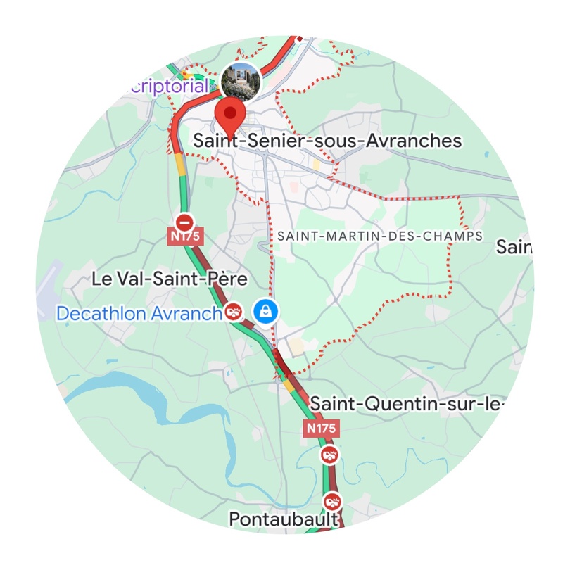 La RN175 (Caen - Rennes) coupée et déviée près d’Avranches en raison d’un accident La RN175 (Caen - Rennes) coupée et déviée près d’Avranches en raison d’un accident
