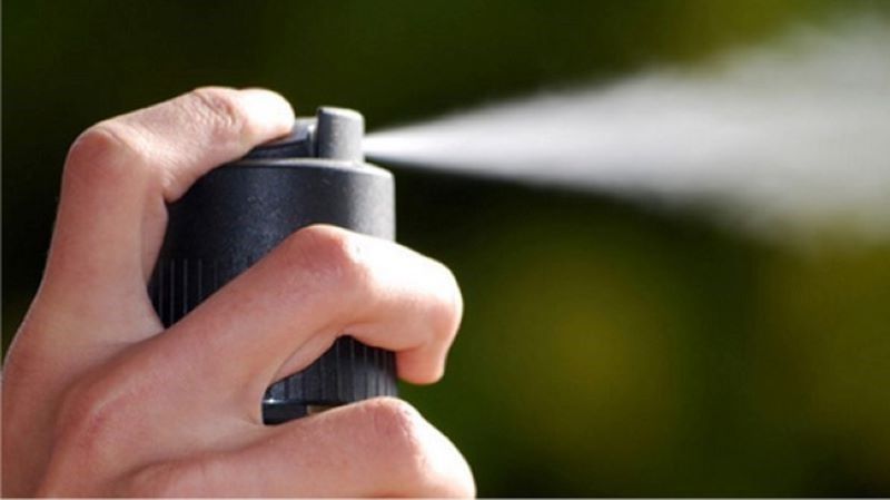 La femme soupçonnée d'avoir aspergé ses voisins avec une bombe laxcrymogène a été interpellée - Illustration Adobe Stock