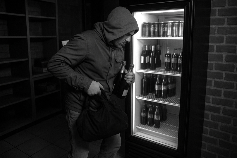 Le quadragénaire ignorait qu'il était filmé par les céméras de vidéosurveillance - Illustration générée par ChatGPT