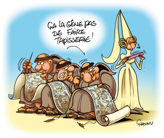 Dessin de Chaunu Dessin de Chaunu