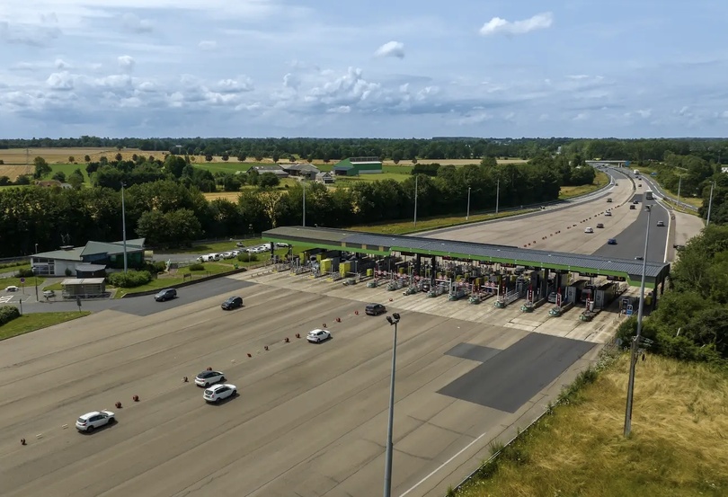 ​Beuzeville (Eure) : dépose des auvents à la barrière de péage sur l’A13, deux nuits de fermeture programmées