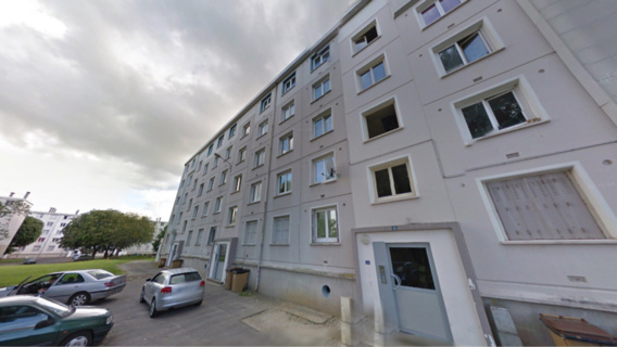 Le drame est survenu dans un appartement du dernier étage de cet immeuble des Hauts-de-Rouen