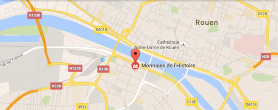 Le numismate tire sur le braqueur et le blesse au visage, ce matin à Rouen