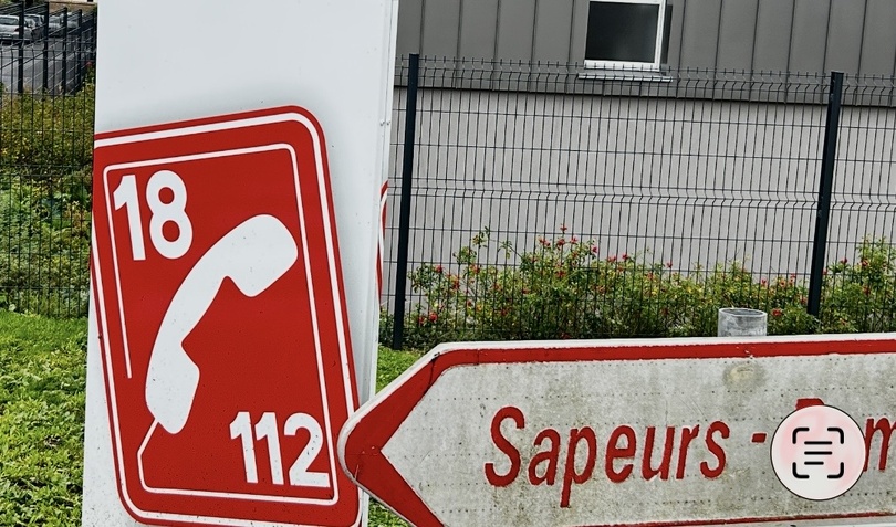 L’enfant a eu le réflexe de composer le 18 - photo infonormandie