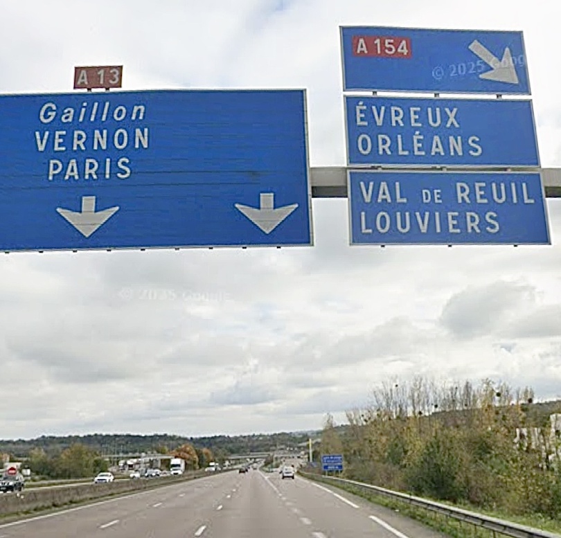 Les usagers de l’A13 à destination d’Évreux devront sortir de l’autoroute à Criquebeuf, Les usagers de l’A13 à destination d’Évreux devront sortir de l’autoroute à Criquebeuf,