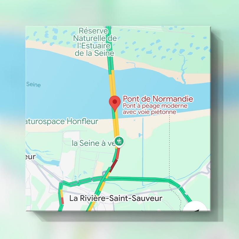 Accident sur le pont de Normandie : la circulation coupée vers Le Havre