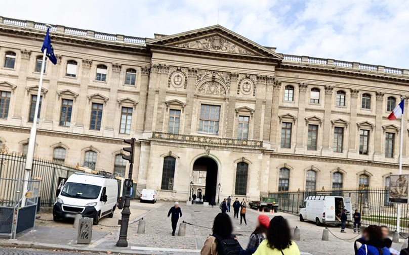 Le musée du Louvre - illustration Google Maps Le musée du Louvre - illustration Google Maps