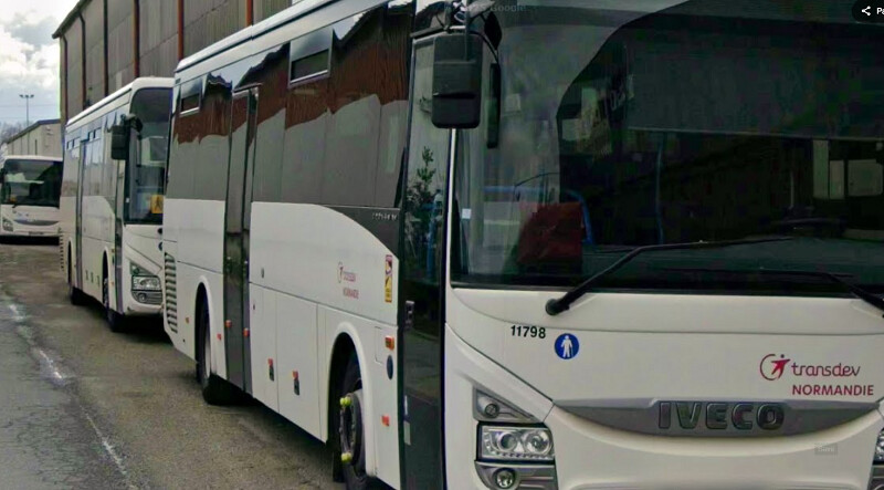 Trois bus Transdev ont été en proie aux flammes sur le site de la société havraise, ce vendredi après-midi