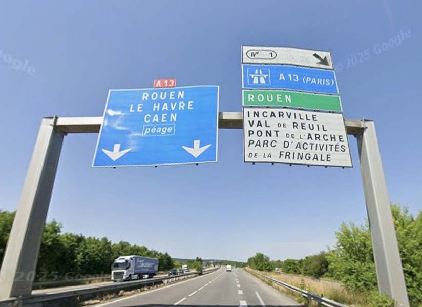 Deux nuits de suite, l'autoroute A154 sera fermée dans le sens Evreux vers Rouen - Google Maps
