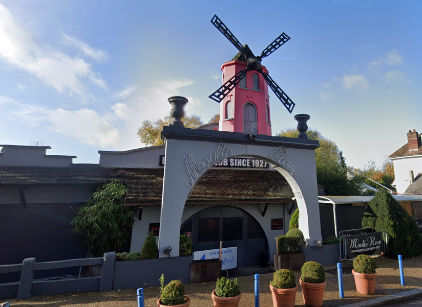 Le Moulin Rose, à Belbeuf, a été détruit dans l'incendie dont l'origine criminelle a pu être établie et un suspect interpellé - Illustration