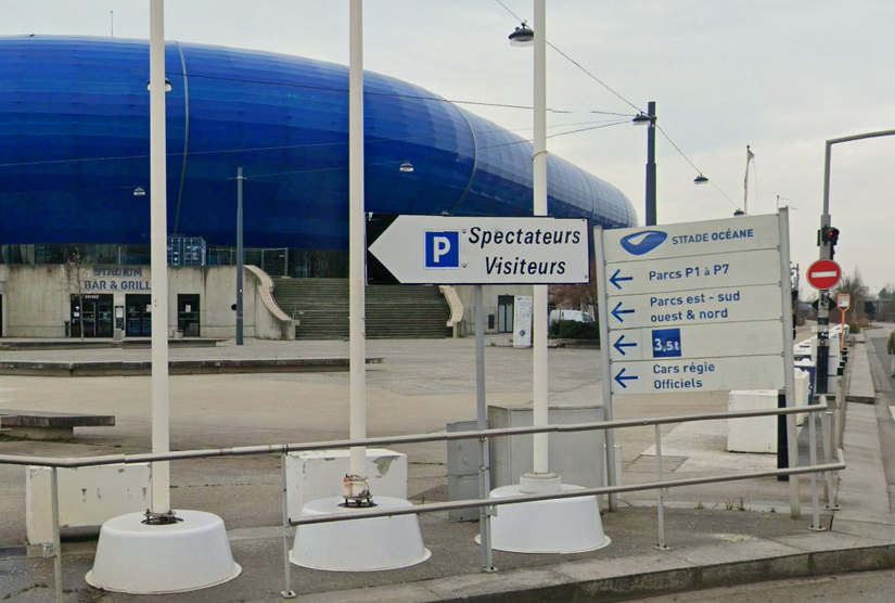 Le supporter assistait à la rencontre Le Havre - Paris FC, hier soir au stade Océane - Illustration Le supporter assistait à la rencontre Le Havre - Paris FC, hier soir au stade Océane - Illustration
