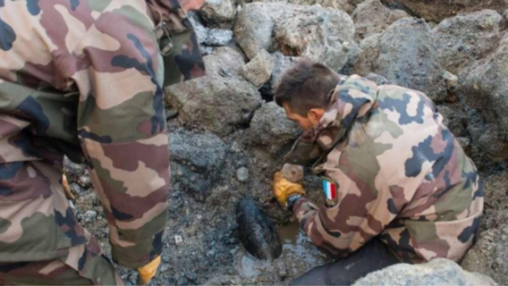 Opérations de déminage : une bombe anglaise à Dieppe et deux obus sur la plage des Loges Opérations de déminage : une bombe anglaise à Dieppe et deux obus sur la plage des Loges
