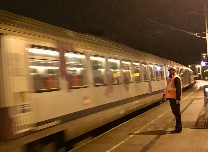 Plusieurs trains ont été stoppés en gare - illustration infonormandie Plusieurs trains ont été stoppés en gare - illustration infonormandie