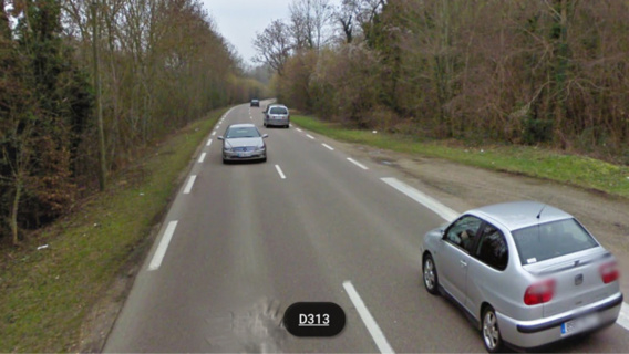 Le drame est survenu sur cette route départementale qui relie Louviers à Saint-Étienne-du-Vauvray (Illustration)