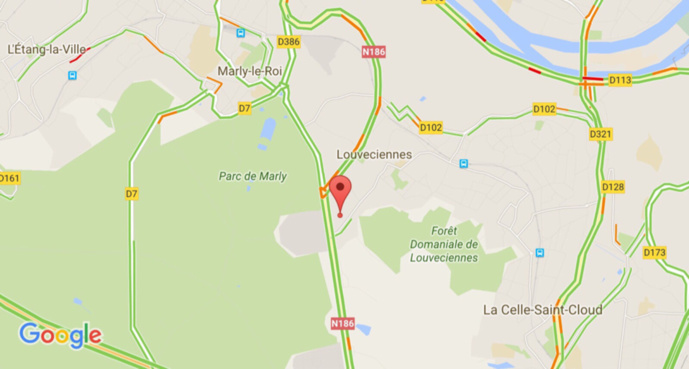 Le camion de l'Émir du Qatar reste bloqué dans un tunnel à Louveciennes : un blessé Le camion de l'Émir du Qatar reste bloqué dans un tunnel à Louveciennes : un blessé