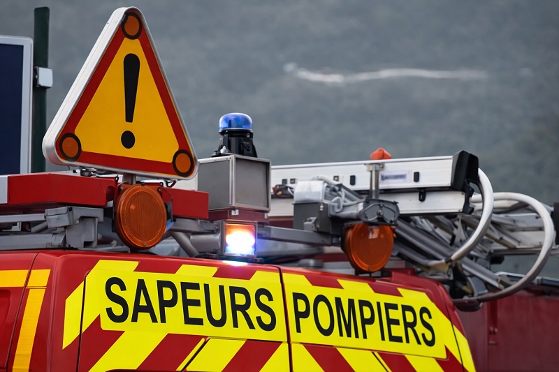 Les sapeurs-pompiers sont intervenus pour sécuriser la zone et procéder à une premère reconnaissance - Illustration infonormandie