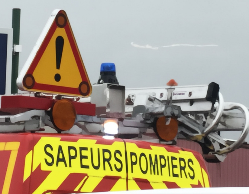 Les sapeurs-pompiers sont intervenus avec trois véhicules de secours routier - Illustration  infonormandie