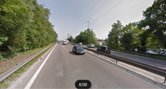 Une moto à contresens sur l'A150 entre Barentin et Rouen Une moto à contresens sur l'A150 entre Barentin et Rouen