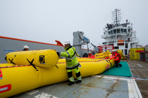 Pollution maritime : exercice grandeur nature au large du Havre, pendant deux jours Pollution maritime : exercice grandeur nature au large du Havre, pendant deux jours