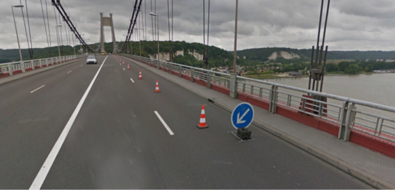 Seine-Maritime : le pont de Tancarville fermé en raison d'une manifestation sociale, ce matin