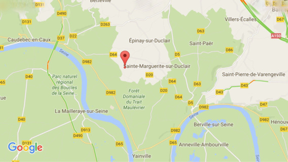 Seine-Maritime : un motard tué dans un accident de la route, à Sainte-Marguerite-sur-Duclair 