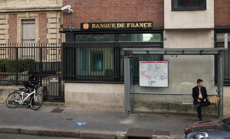 La Banque de France, rue de la Dinanderie à Rouen