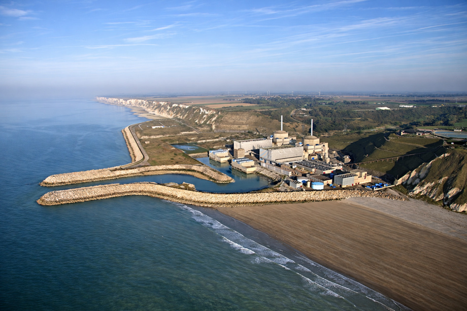 Cette visite du chef de l'Etat sur le site de Penly (Seine-Maritime) marquera sa première venue sur un chantier de construction de nouveaux réacteurs nucléaires lancé dans le cadre de la relance de la filière en France.Photo: EDF/CNPE Penly/Didier Marc