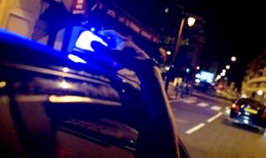 La voiture du faux gendarme était équipée d'un gyrophare et d'une sirène deux tons, comme les forces de l'ordre - Illustration