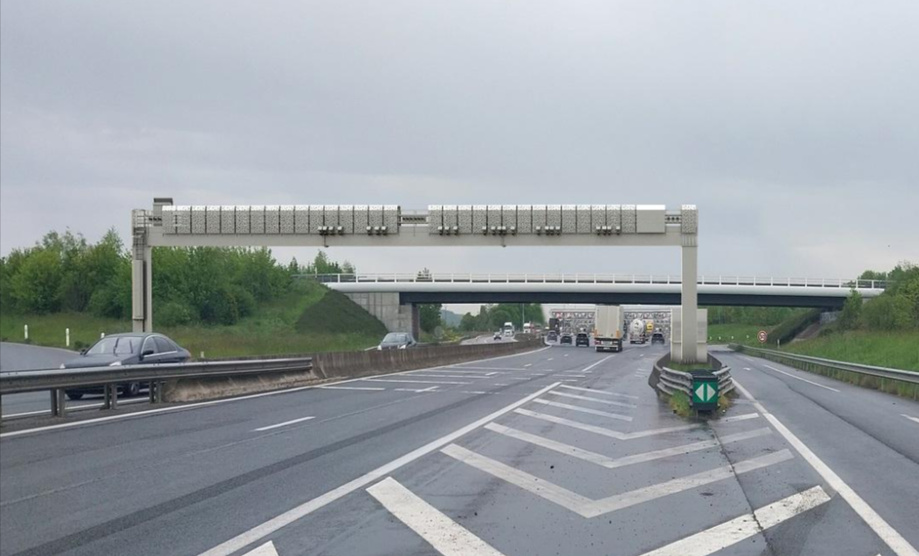 La première phase, du 23 mars au 15 mai, concerne l’ancienne barrière de péage.  - Illustration Sanef