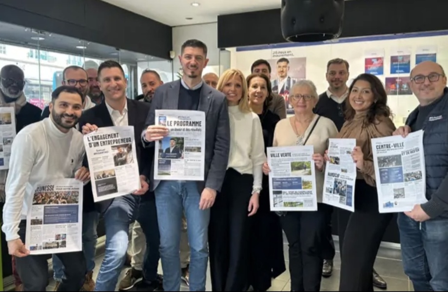 La liste Évreux en mouvement était conduite par Samuel Brigantino