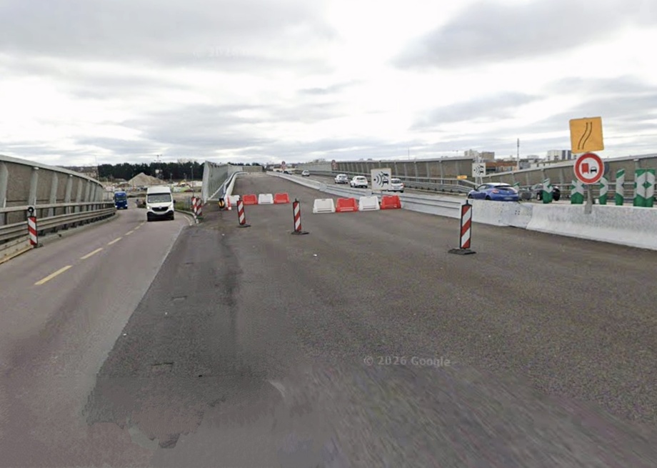 Dernière ligne droite pour le raccordement de la voie rapide et le pont Flaubert - illustration Dernière ligne droite pour le raccordement de la voie rapide et le pont Flaubert - illustration