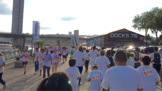 Rouen : la "Holi Run", une course haute en couleurs