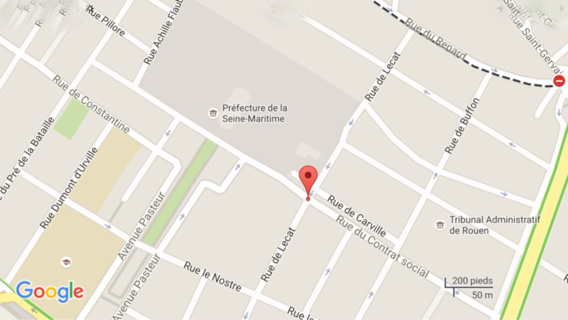 Rouen : en état d'ivresse, il sautait sur le toit des voitures rue de Lecat. Il finit la nuit au poste Rouen : en état d'ivresse, il sautait sur le toit des voitures rue de Lecat. Il finit la nuit au poste