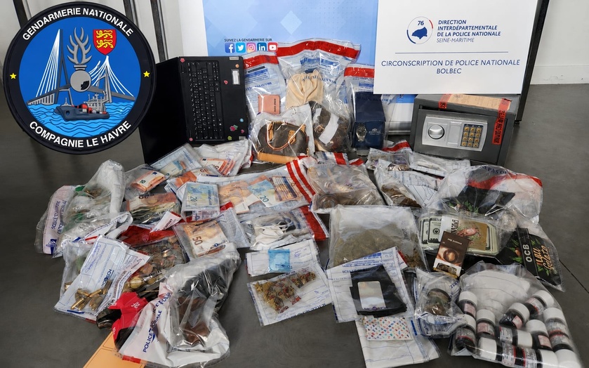 Seine-Maritime : treize personnes interpellées dans un vaste coup de filet antidrogue à Lillebonne