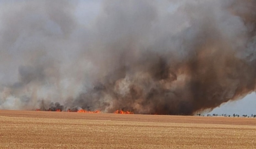 Les sapeurs-pompiers sont çà pied d'oeuvre depuis quelqiues heures dans le secteur de Miserey - Photo © Fred/infonormandie