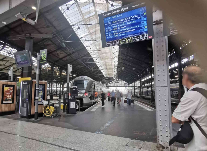 L’association pointe aussi une information voyageurs « largement insuffisante et tardive », parfois jugée brouillonne par les usagers.- Photo C.L./infonormandie