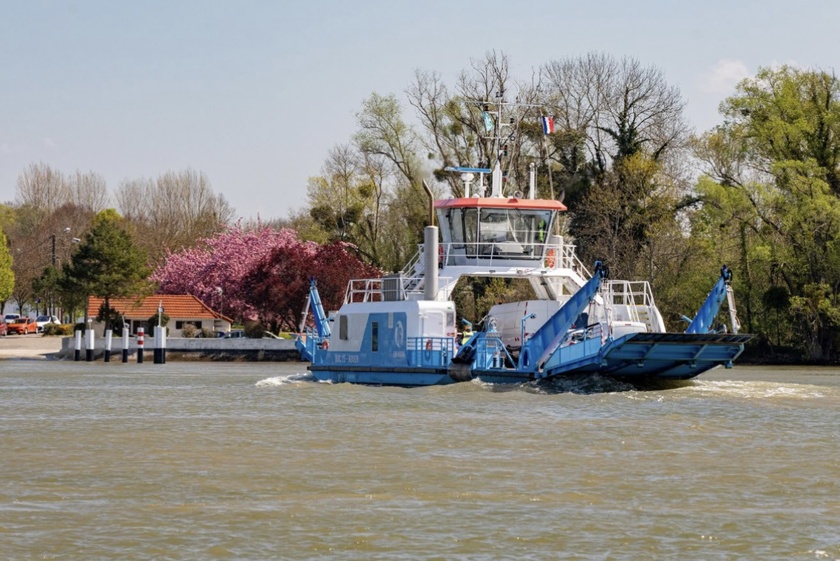 Faute de conducteur, le bac de Dieppedalle restera à quai du samedi 1er au dimanche 30 août 2026 inclus. - Photo ©Département de Seine-Maritime
