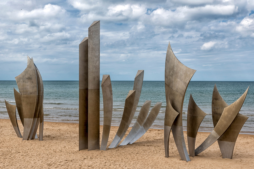 Le Mémorial Les Braves à Omaha Beach, Normandie, France - Illustration©Pexels