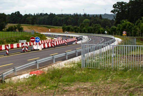 Côte de Corneville (Eure) : les travaux de rénovation et de sécurisation ont redémarré Côte de Corneville (Eure) : les travaux de rénovation et de sécurisation ont redémarré
