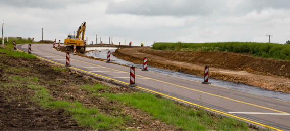 Côte de Corneville (Eure) : les travaux de rénovation et de sécurisation ont redémarré Côte de Corneville (Eure) : les travaux de rénovation et de sécurisation ont redémarré