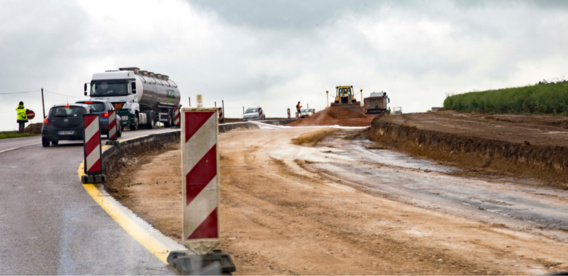 Côte de Corneville (Eure) : les travaux de rénovation et de sécurisation ont redémarré Côte de Corneville (Eure) : les travaux de rénovation et de sécurisation ont redémarré