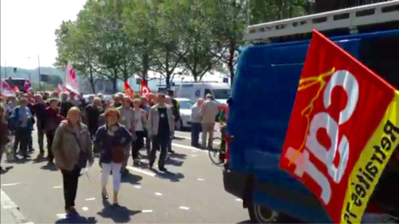 Photo d'illustration ( manifestation du 9 juin à Rouen) Photo d'illustration ( manifestation du 9 juin à Rouen)